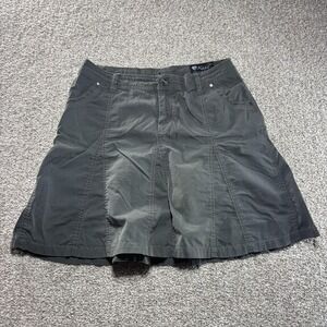 Kuhl Skirt Womens 4 Gray Mountain Culture Vintage Patina Dye Outdoor Hiking